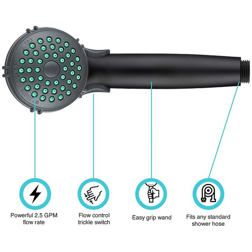 RV Single Function Shower Wand